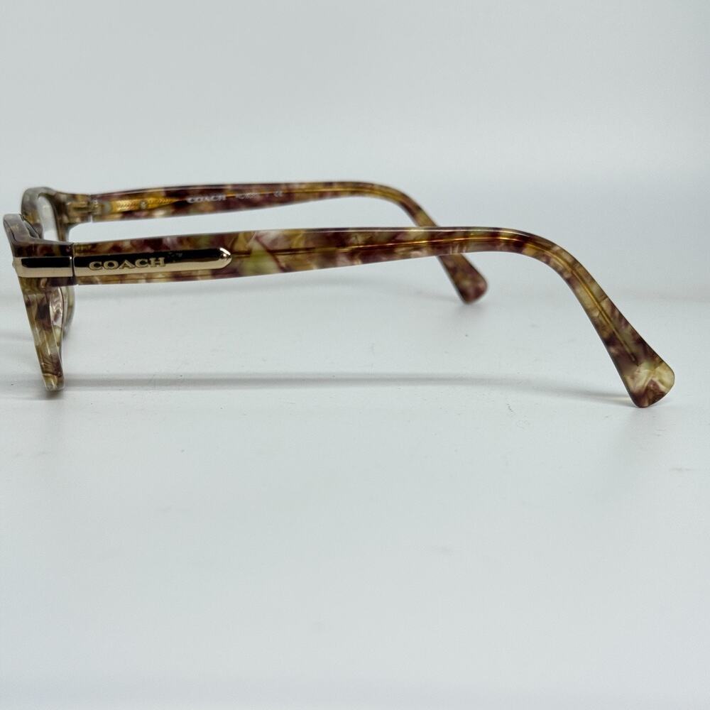 Coach HC6065 5287 Eyeglasses Confetti Light Brown 51-17 135‎ H19188 - Picture 2 of 8